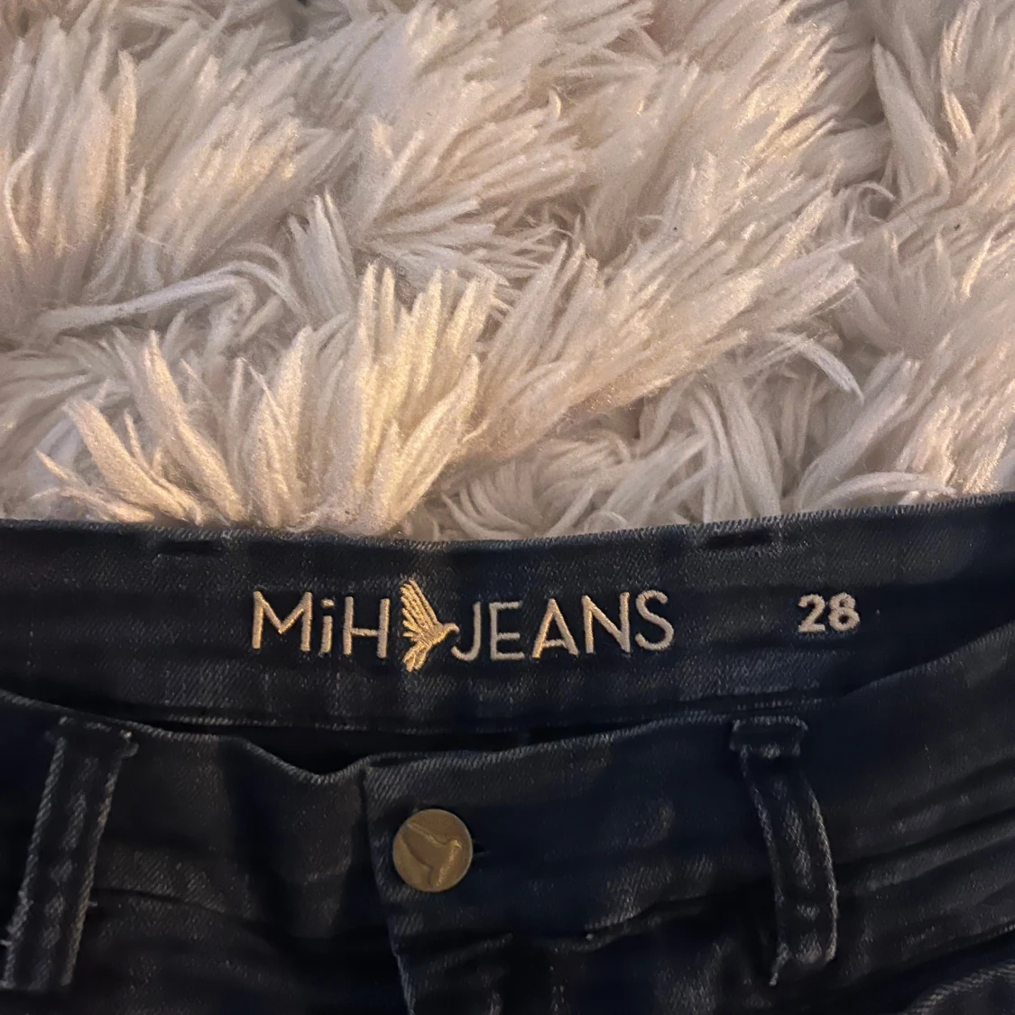 Mörkblå bootcut jeans från MiH Jeans - 90