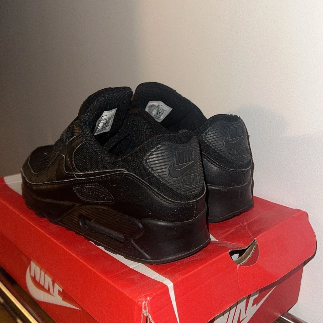 Svarta Nike Air Max sneakers - 1