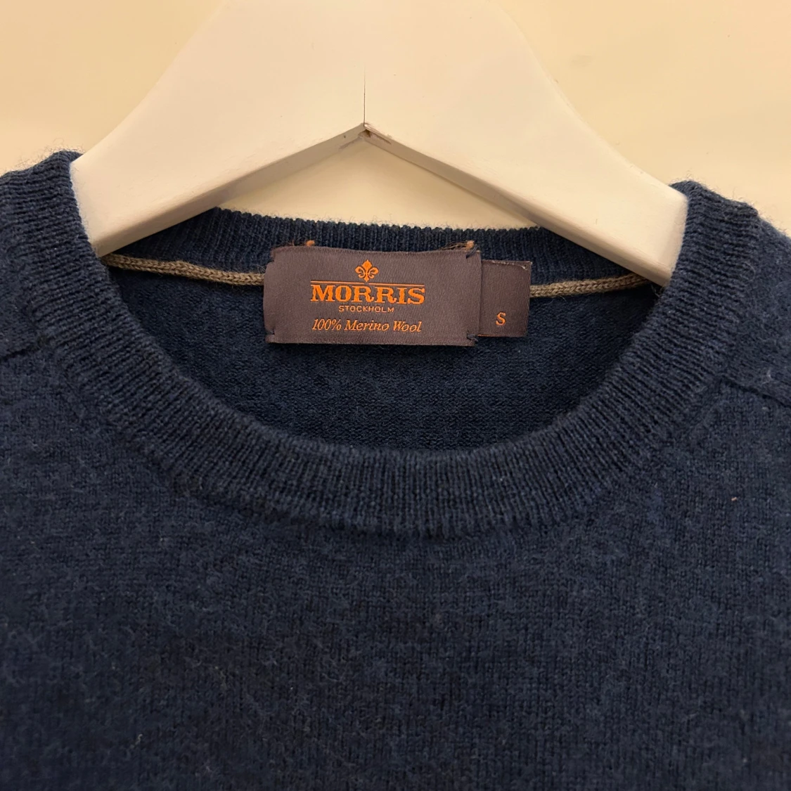 Mörkblå ulltröja från Morris - 90