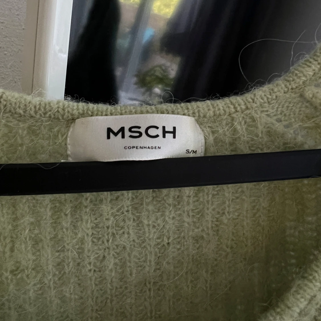 Grön stickad tröja från MSCH - 90