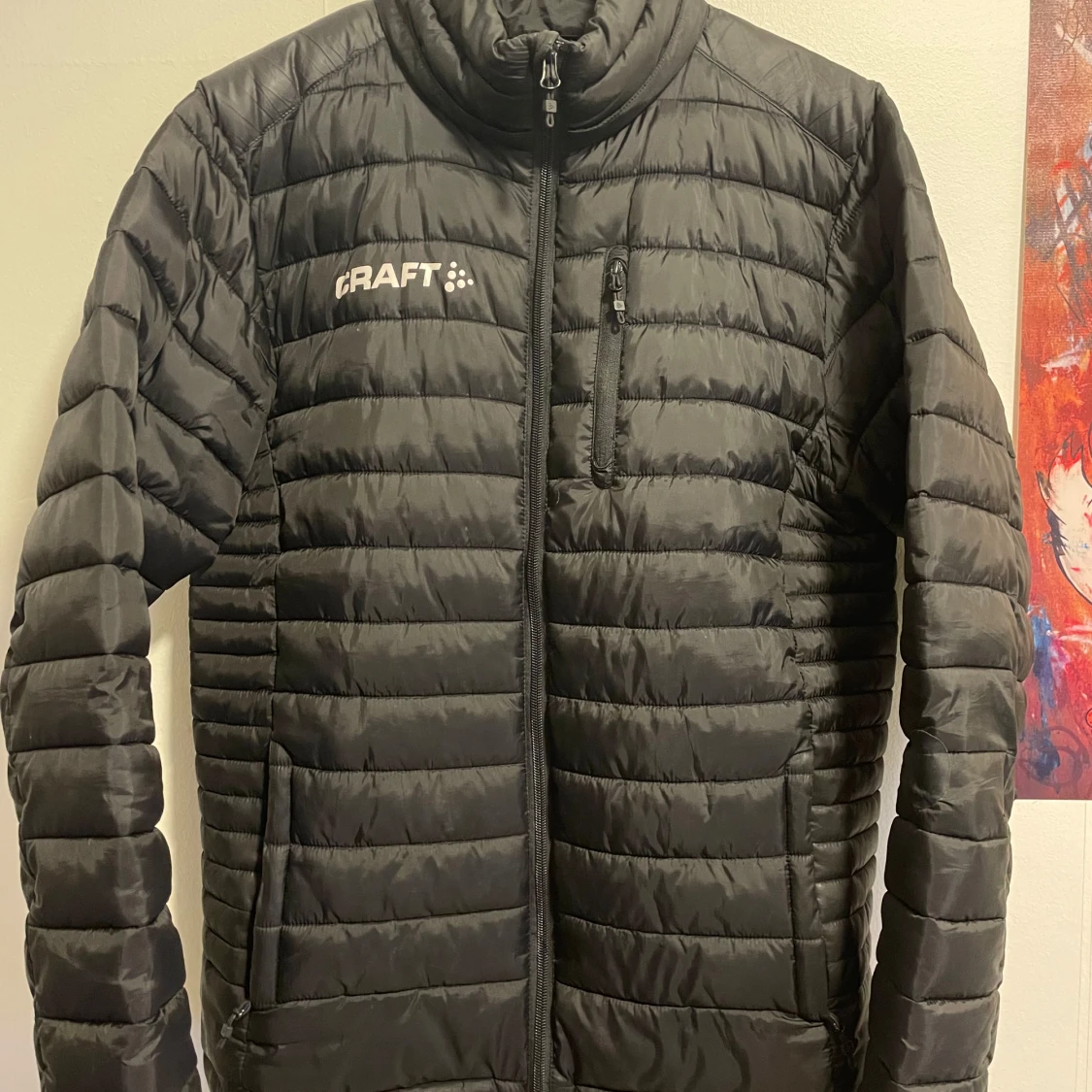 Svart pufferjacka från Craft - 90