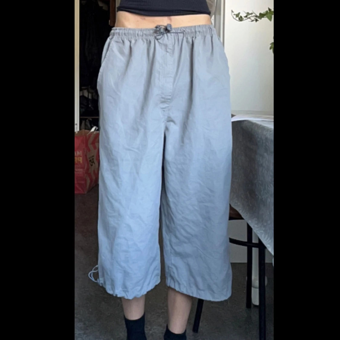 Adidas grå vintage byxor  - 90