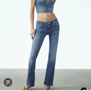 Zara jeans  - Så snygga jeans från zara som tyvärr är för små. Använda max två gånger så nyskick! Pris kan diskuteras🥰
