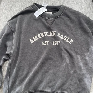 American eagle hoodie  - Säljer min American eagle hoodie. Tröjan har aldrig används och har kvar lapparna. Og påsen kommer med tröjan.