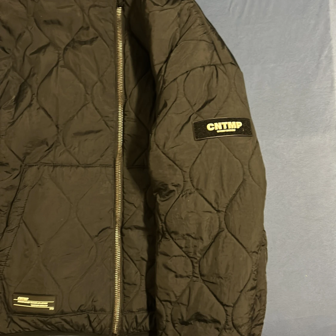 Svart quiltad jacka från FSBN - 90