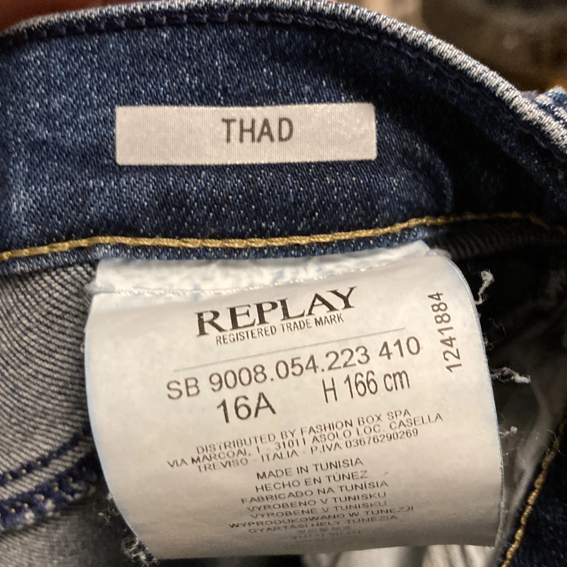 Mörk Blå jeans från Replay Thad  - 91