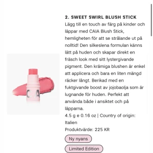 Blush caia - Endast testat en gång 