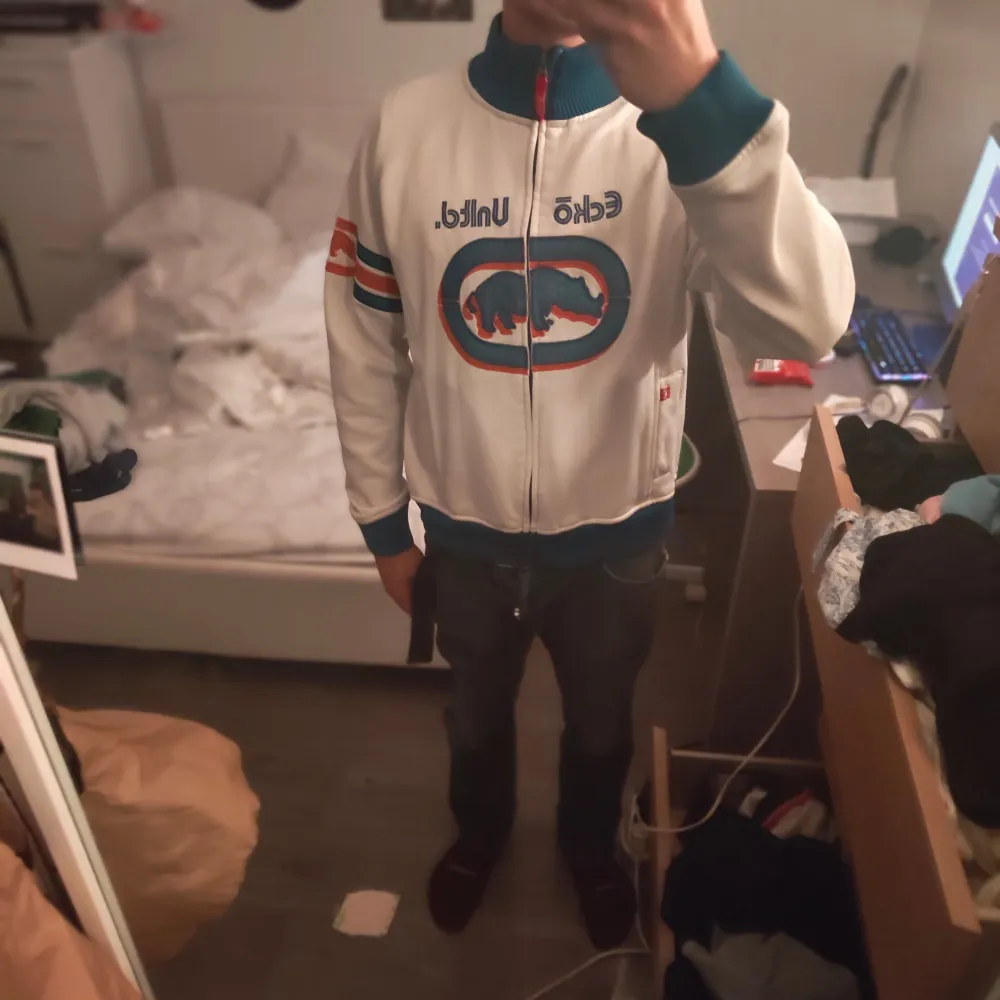 Very rare vintage Ecko UNTLD varsity jacket/tracksuit top. Hoodies.