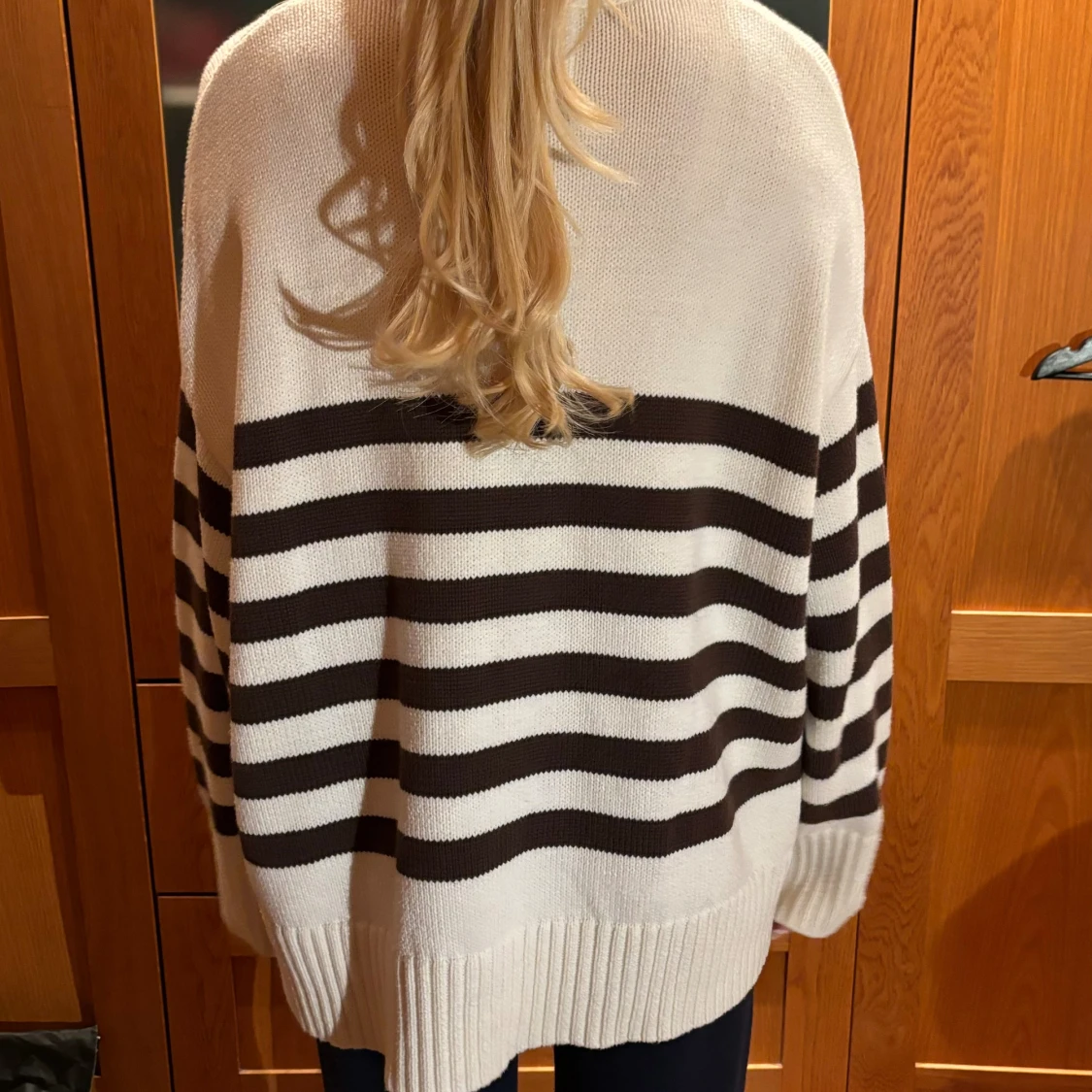 Half zip-tröja med polo - 91