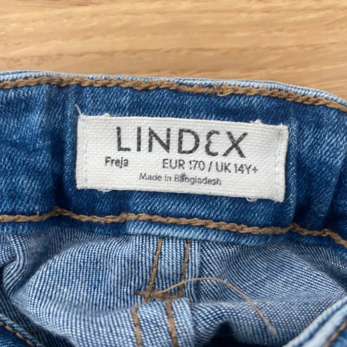 Blå bootcut jeans - 91