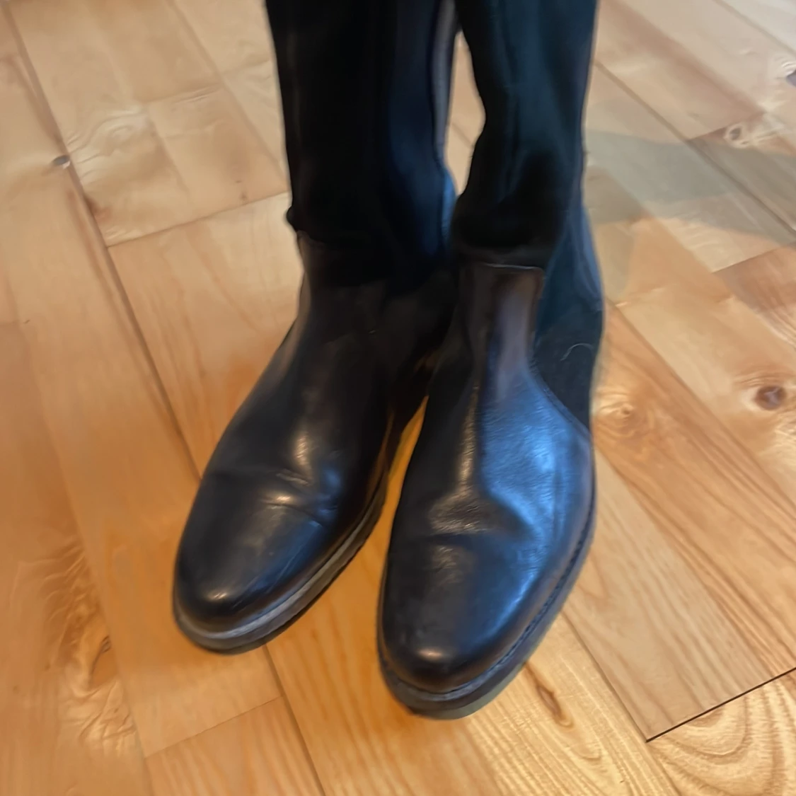 Svarta stövlar Mexx med dragkedja - 1