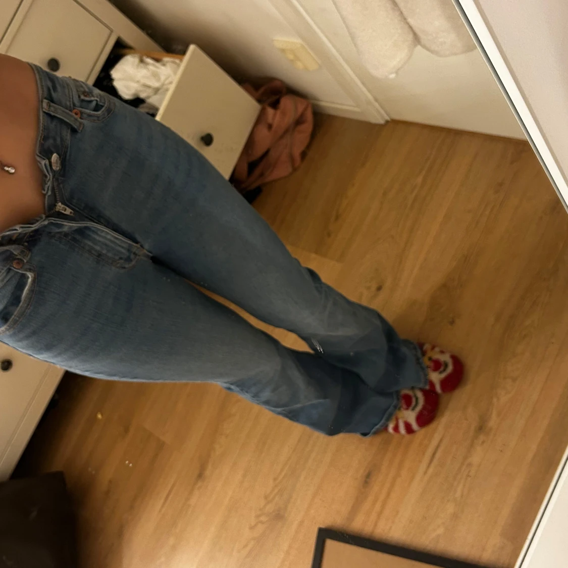 Blå jeans från Pull&Bear