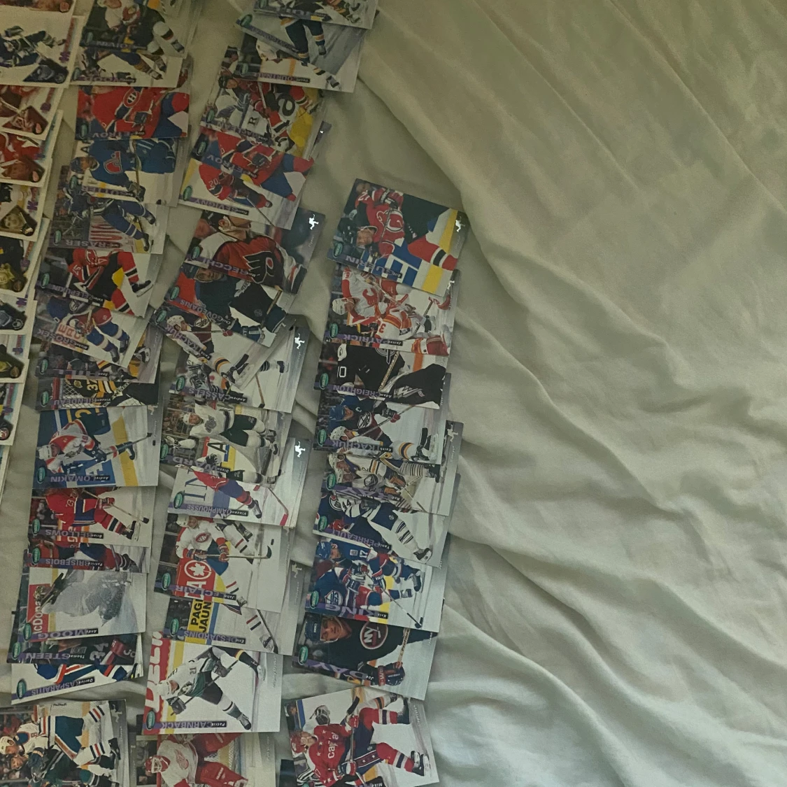 Samling av ca 300 hockeykort från 1994-95 - 1