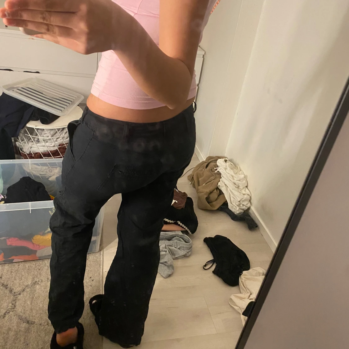 Svarta byxor - 90