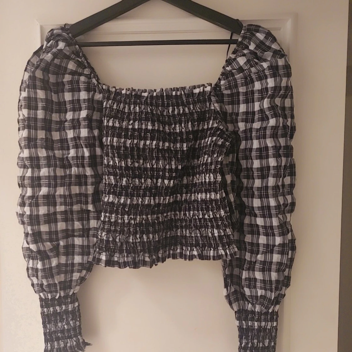 Rutig blus från H&M - 3