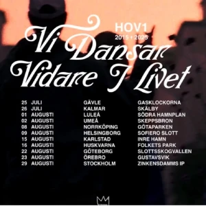 2x HOV1 konsertbiljetter - Två stycken ordinarie biljetter till HOV1s konsert i Stockholm, zinkensdamm den 29:e augusti💞