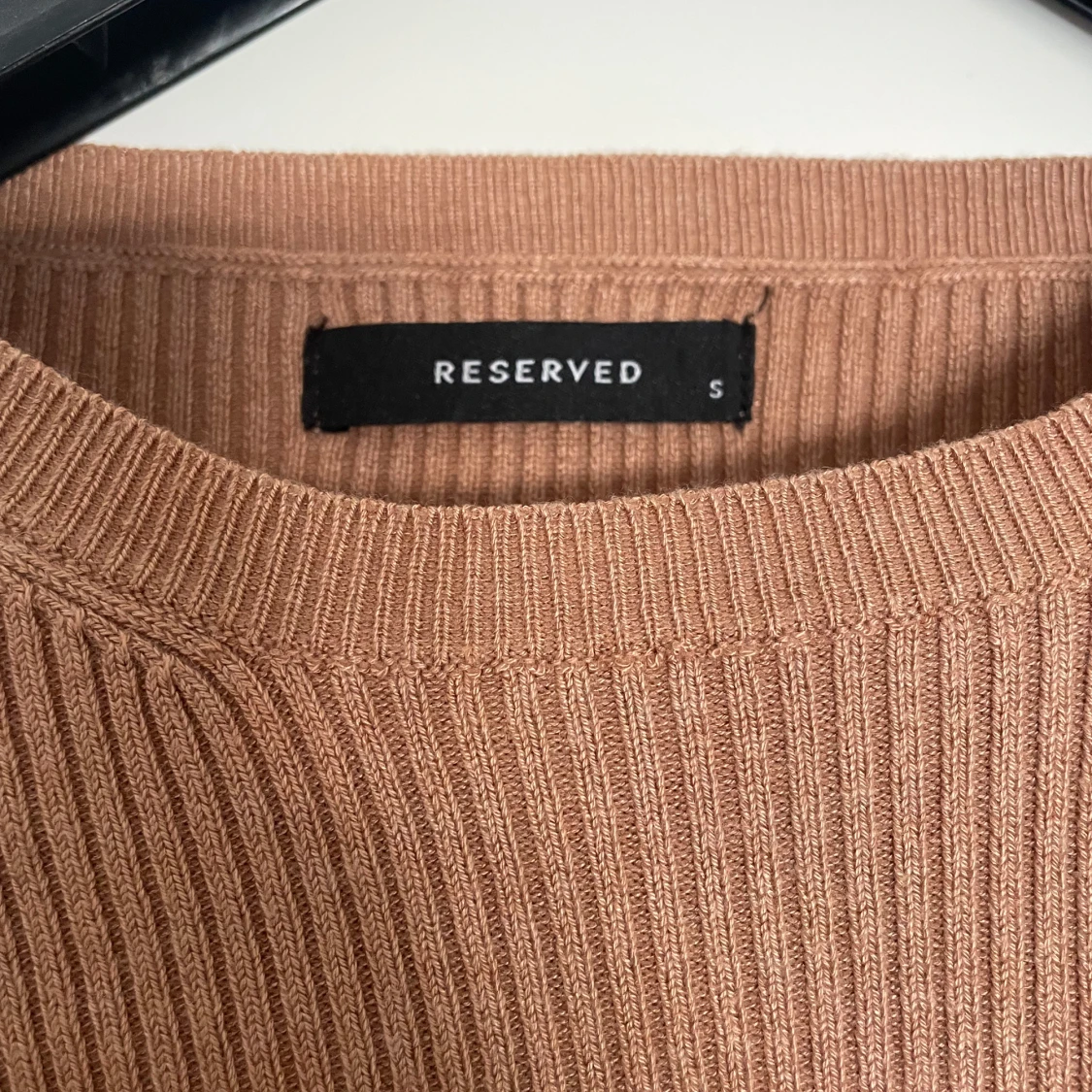 Brun långärmad tröja - 90