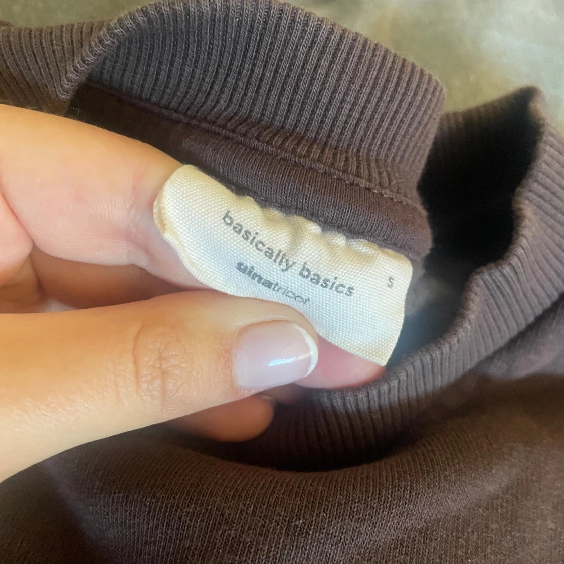 Brun sweatshirt - 92