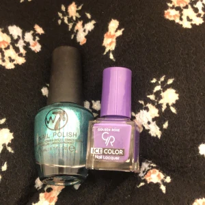 Nagellack  - Säljer dessa 2 nästan oanvända nagellacken!😍 För 7kr❤️☺️ Kontakta för fler frågor o information!