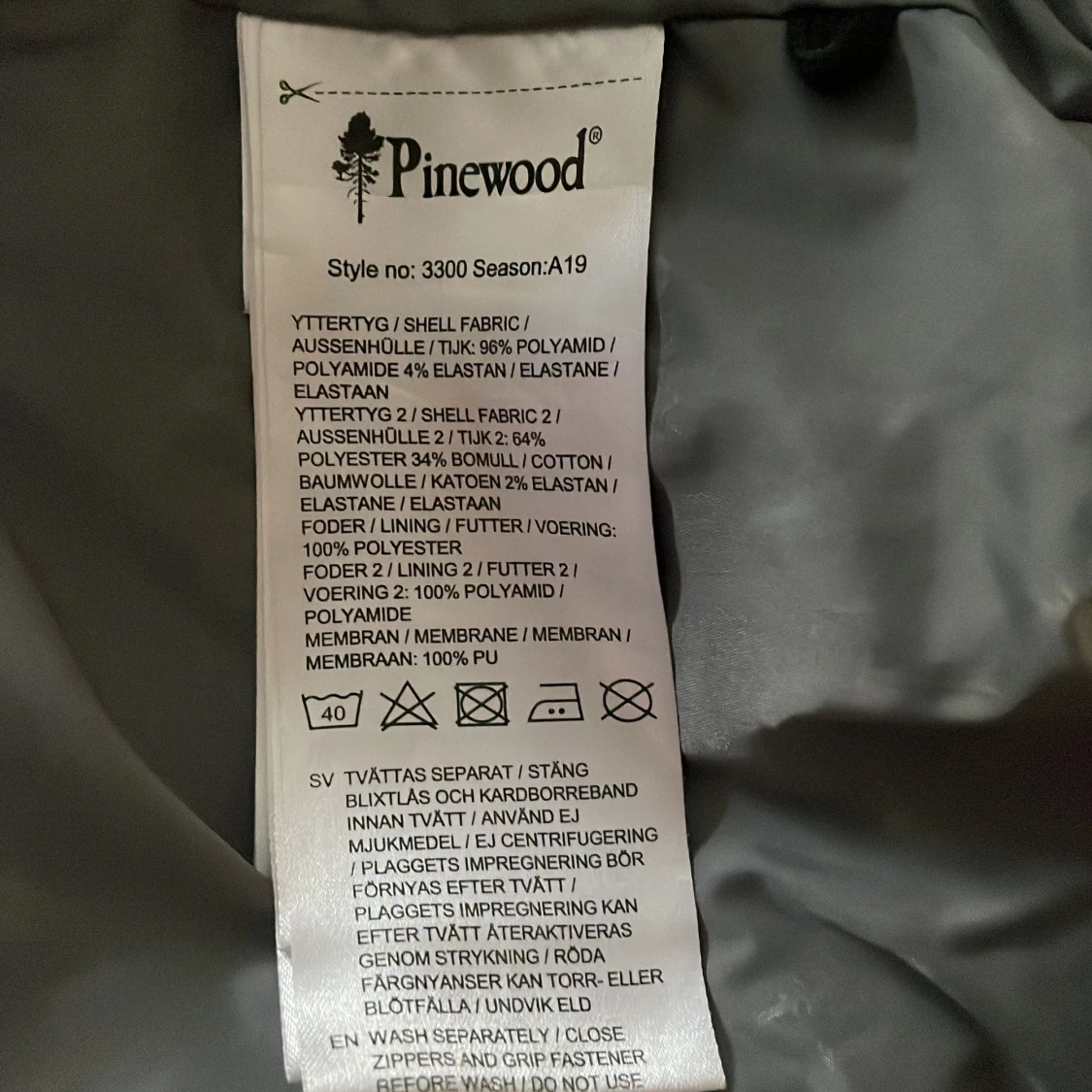 Vandringsjacka Pinewood  - 90