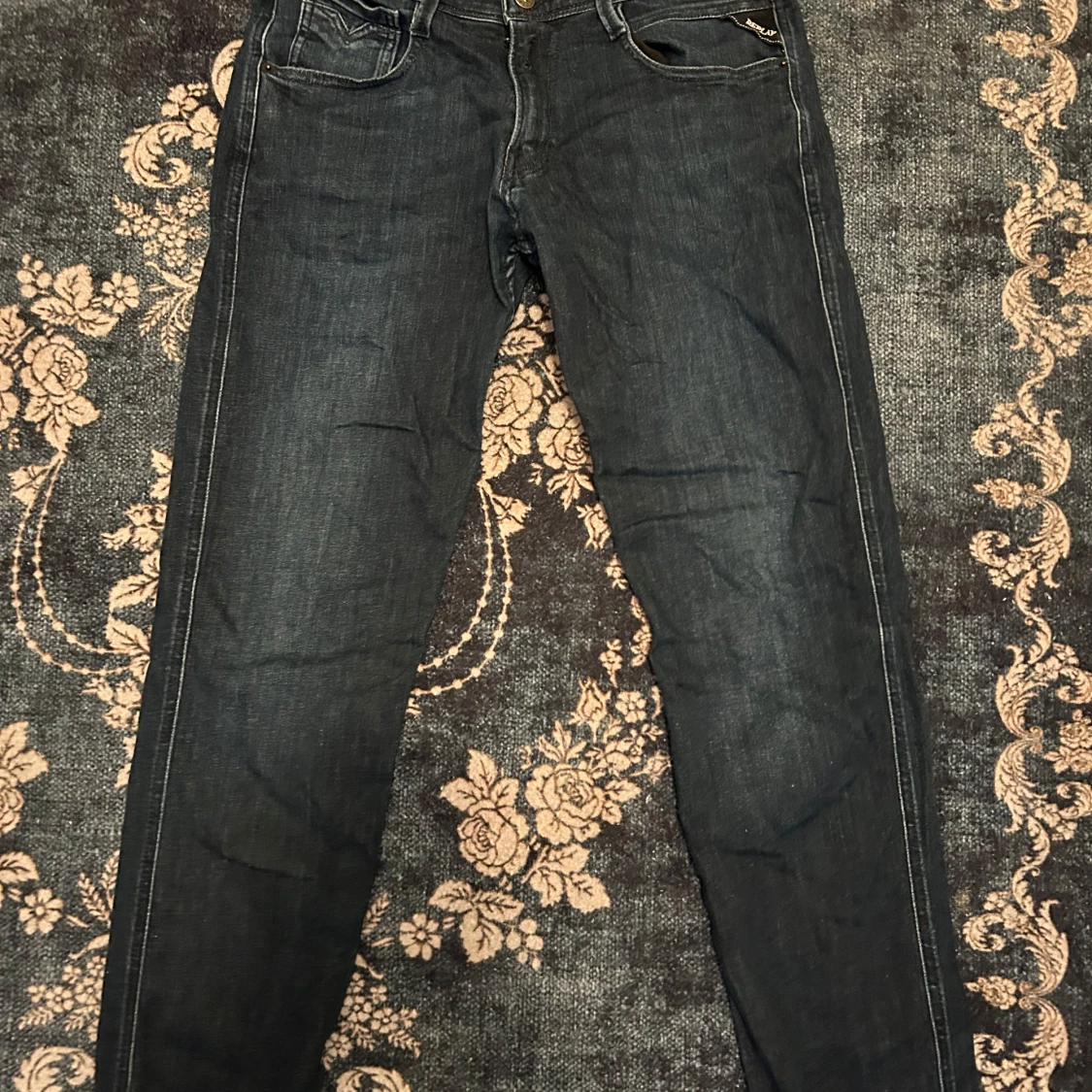 Mörkblå jeans från Replay - 1