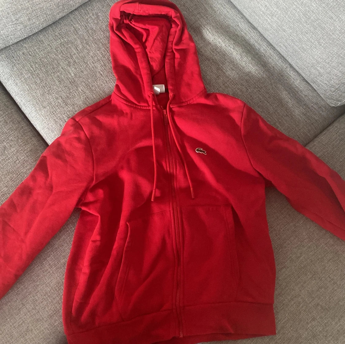 Lacoste Hoodie Röd