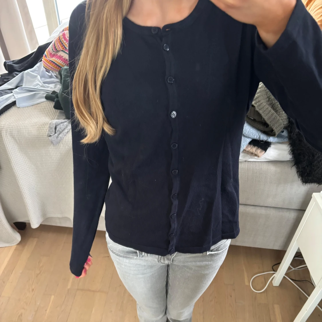 Marinblå kofta från Saint Tropez