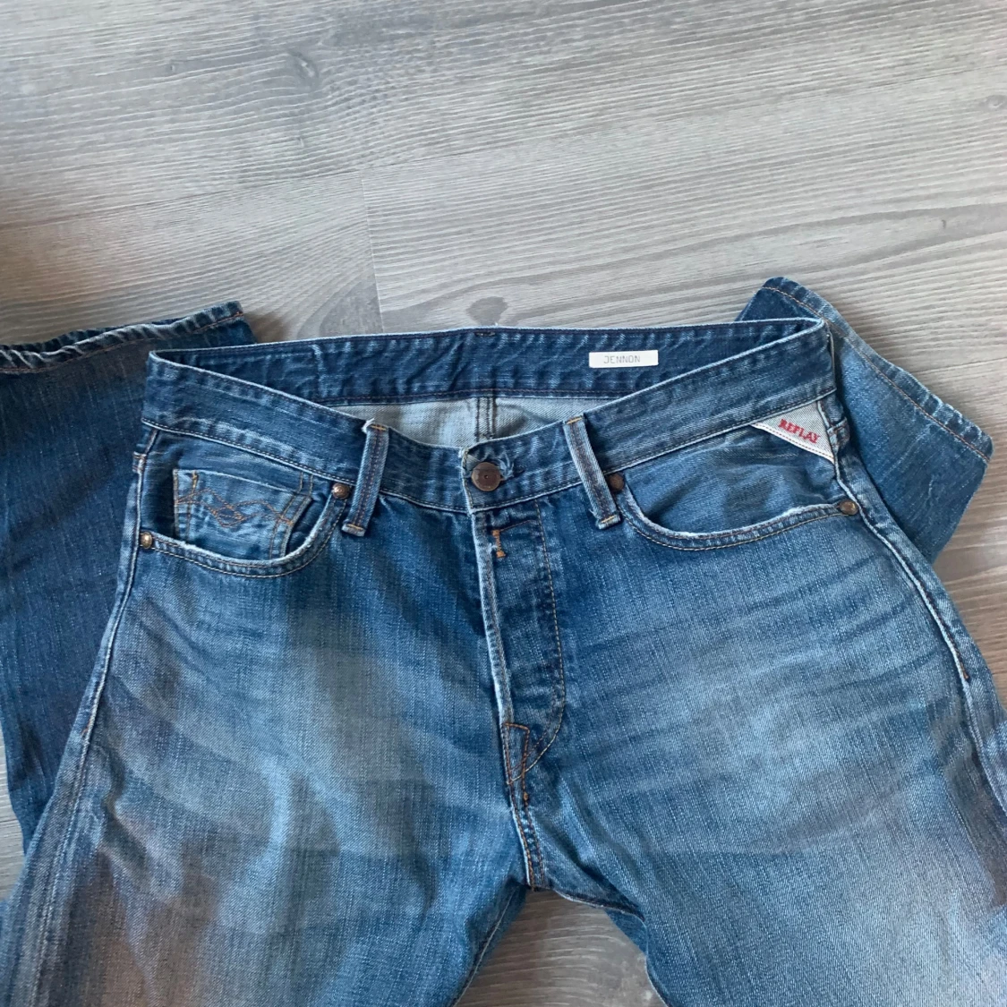 Blå jeans från Replay - 90