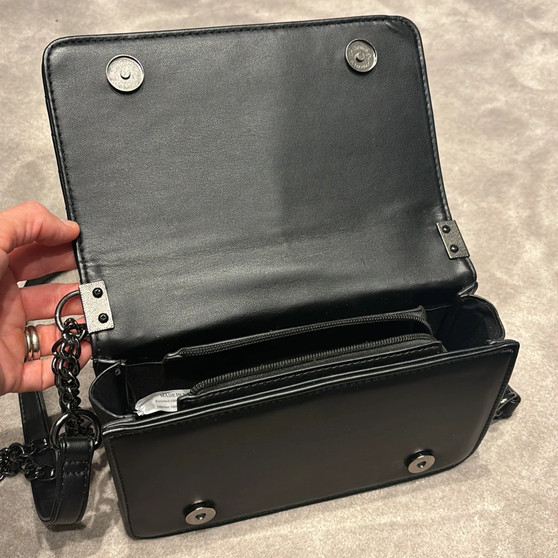 Handväska, svart - 91