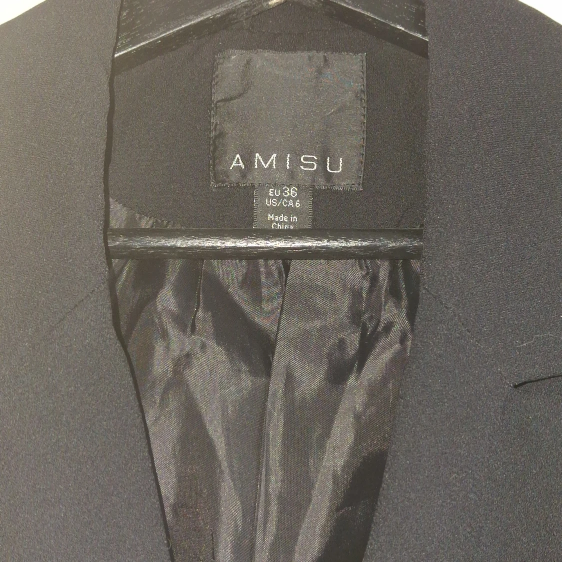 Svart kavaj från Amisu - 92