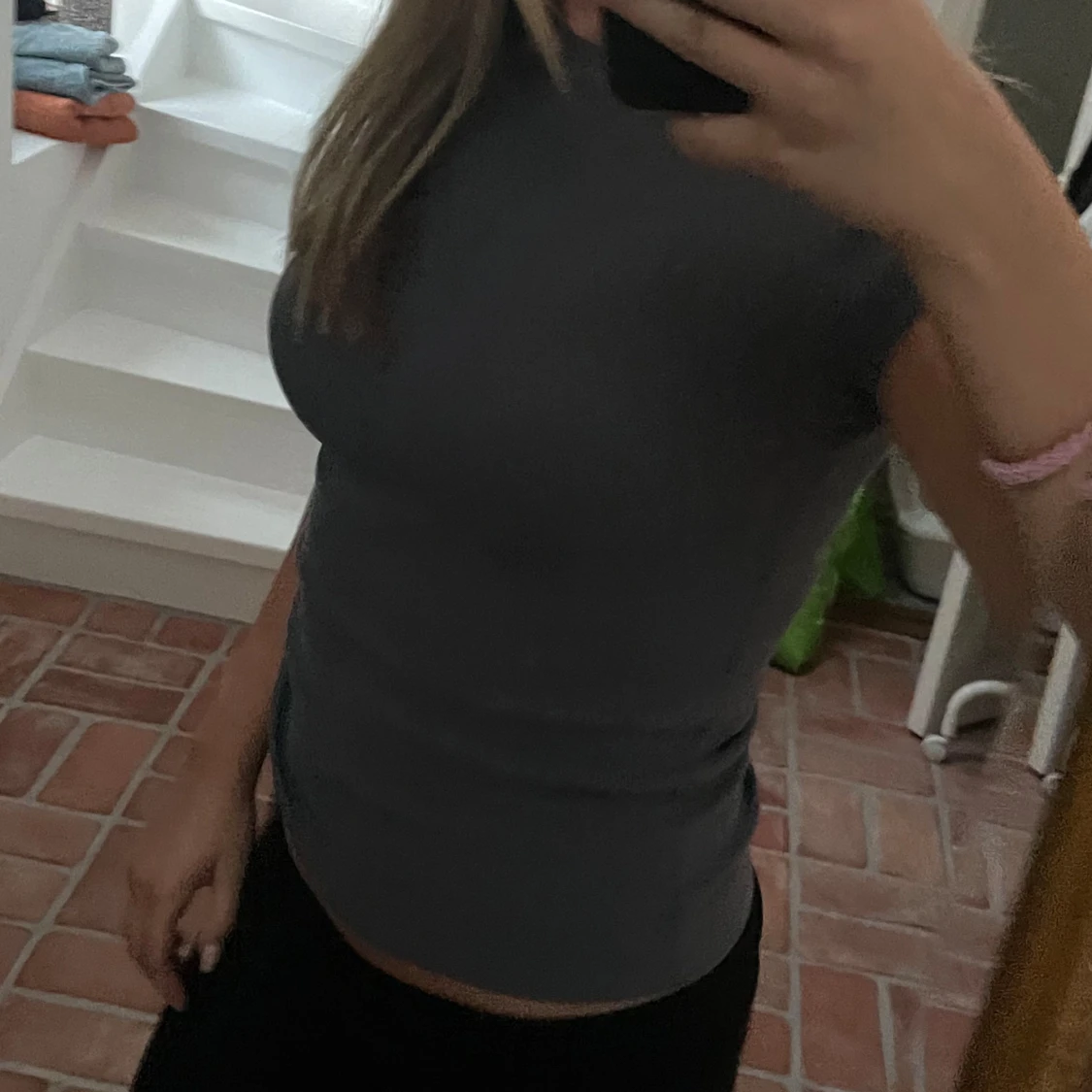 Grå tight topp - 92