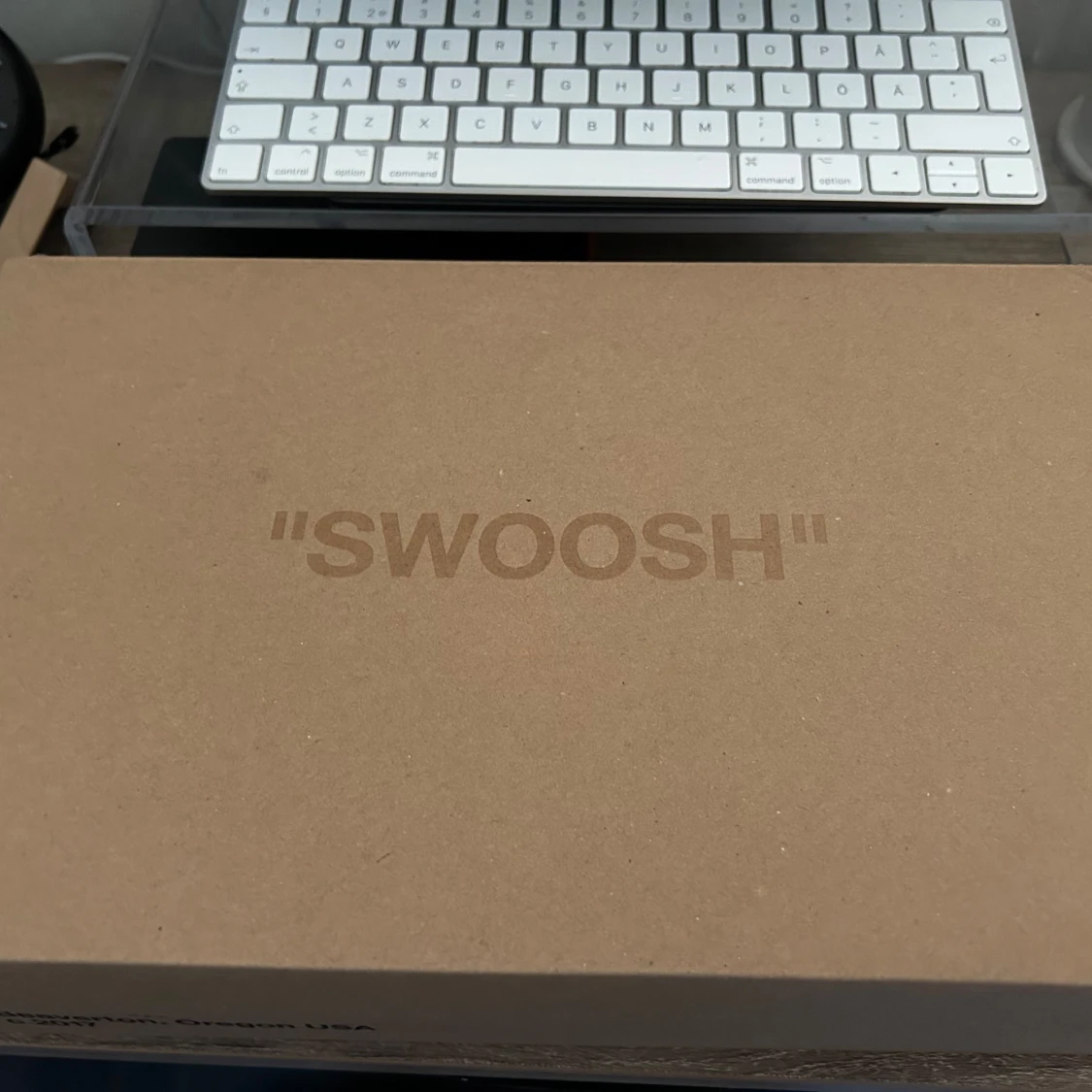 Nike Off White Zoom Fly Tulip Pink - sz 8 - 90