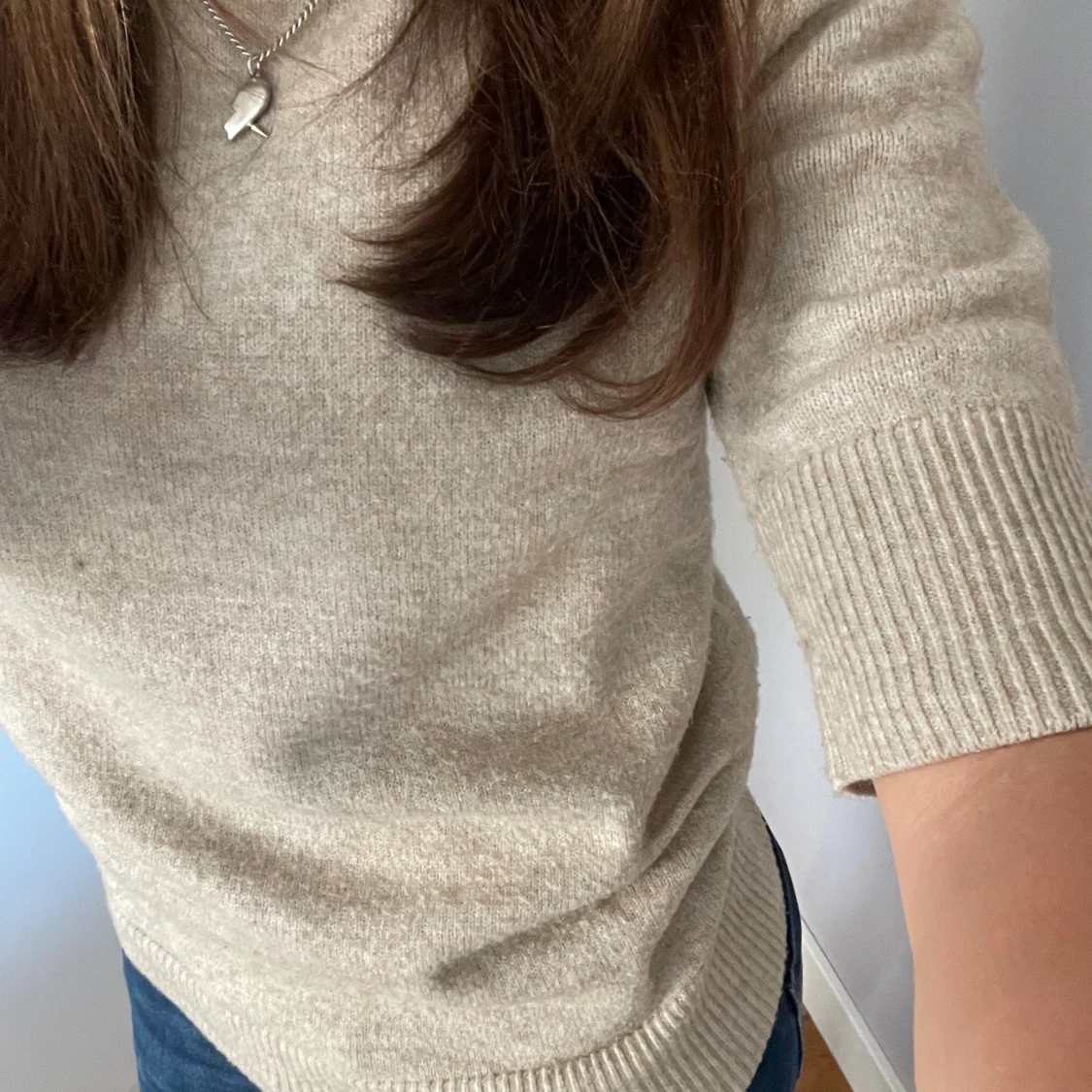 Beige tröja från VILA - 90