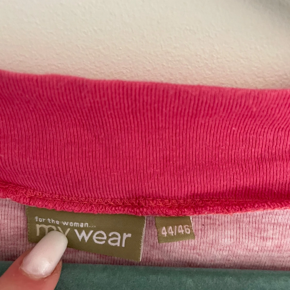 Rosa randig topp från My Wear - 90