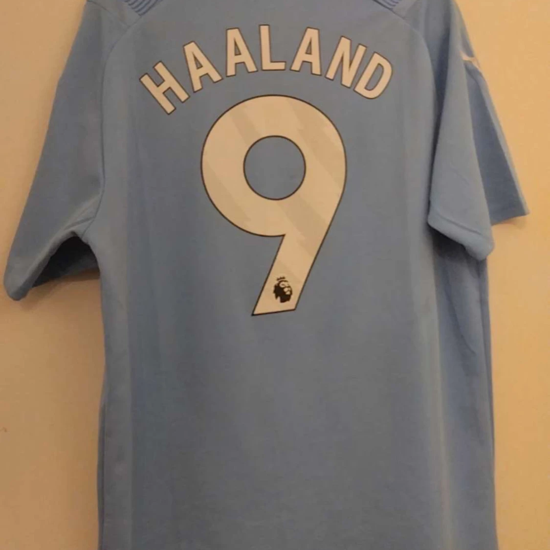 Ljusblå Manchester City fotbollströja - 1