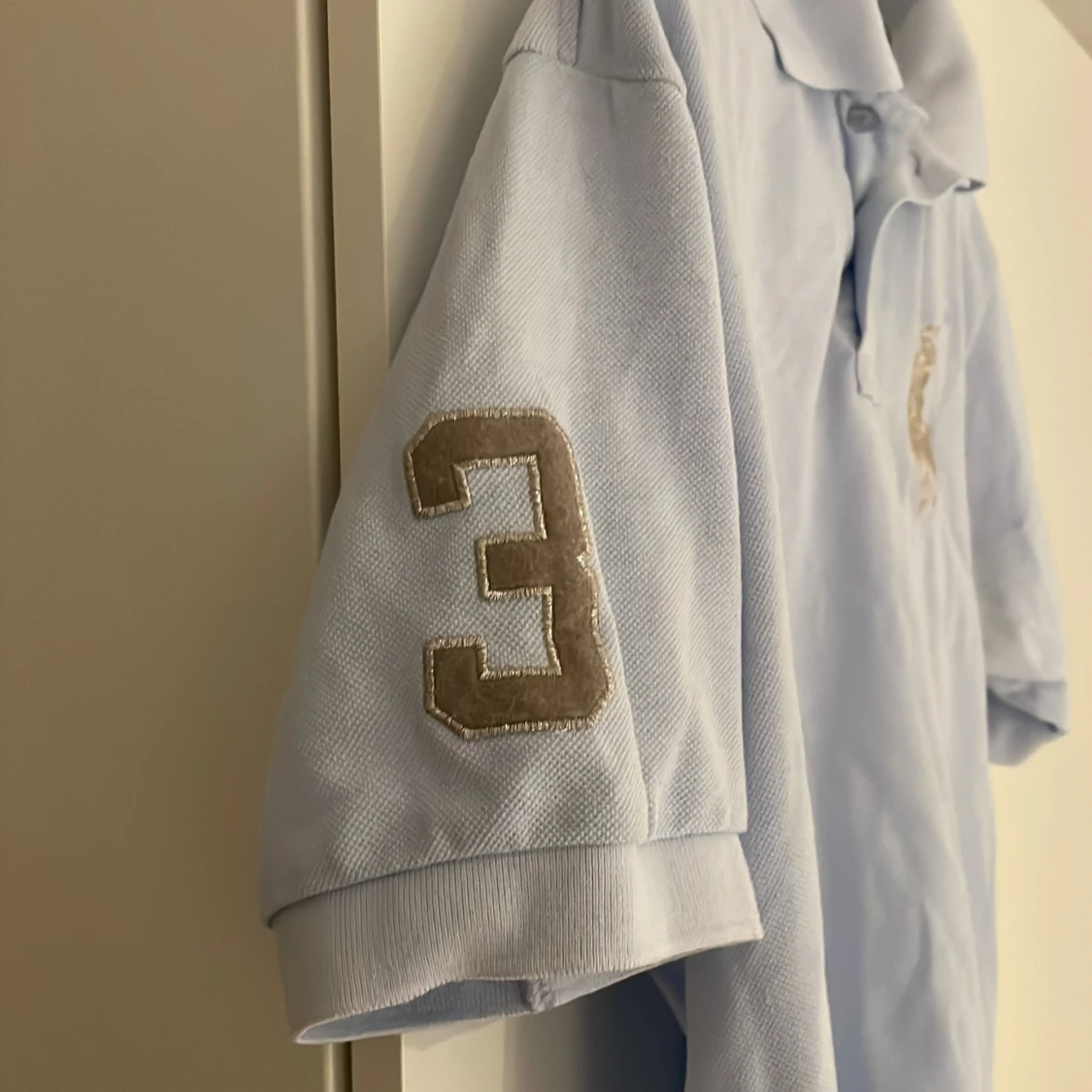 Ljusblå pikétröja från Ralph Lauren - 2