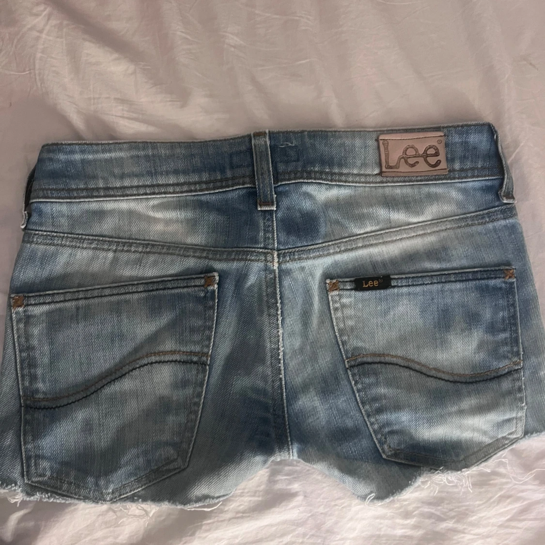 low waist jeansshorts - 2