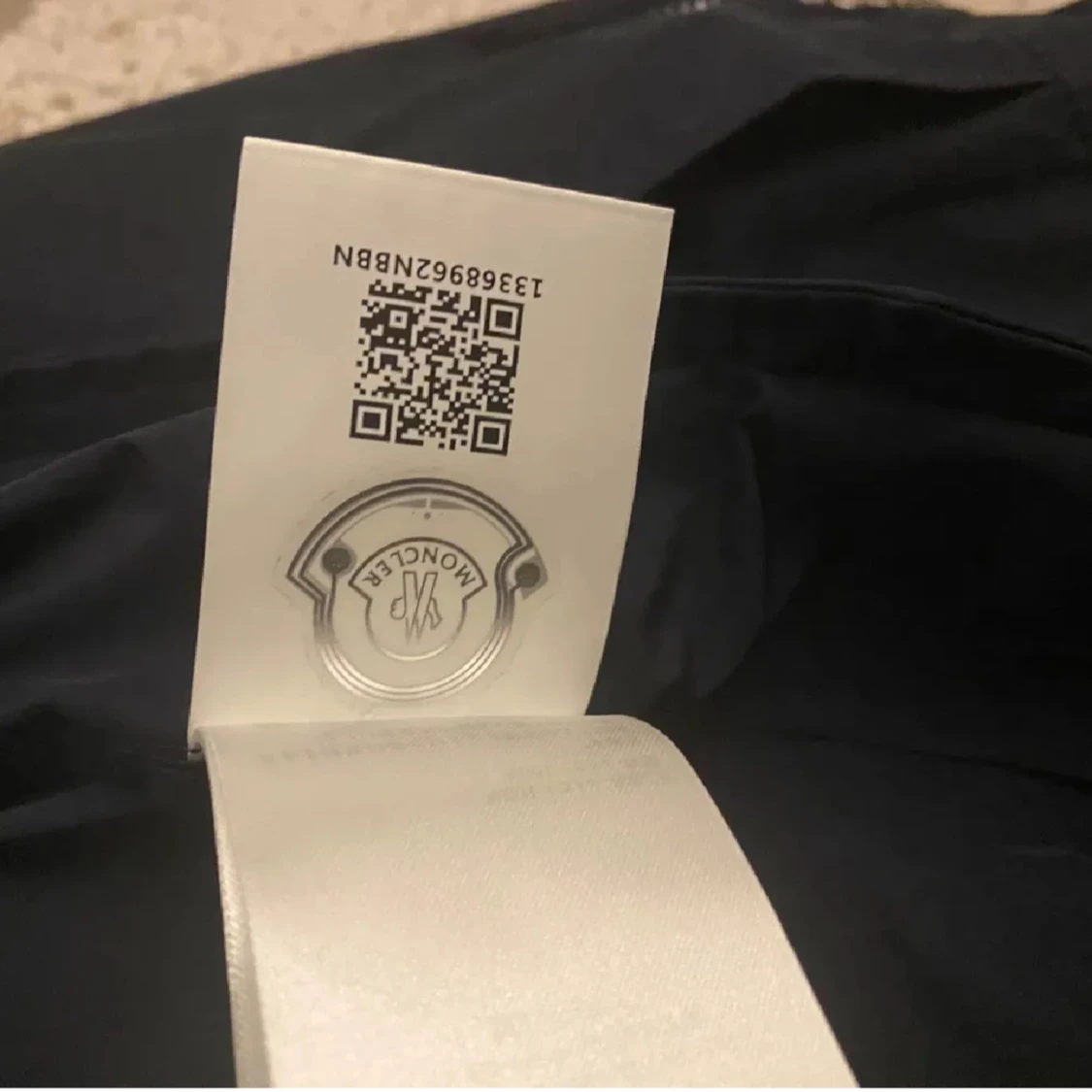 Mörkblå windbraker frpn Moncler - 2