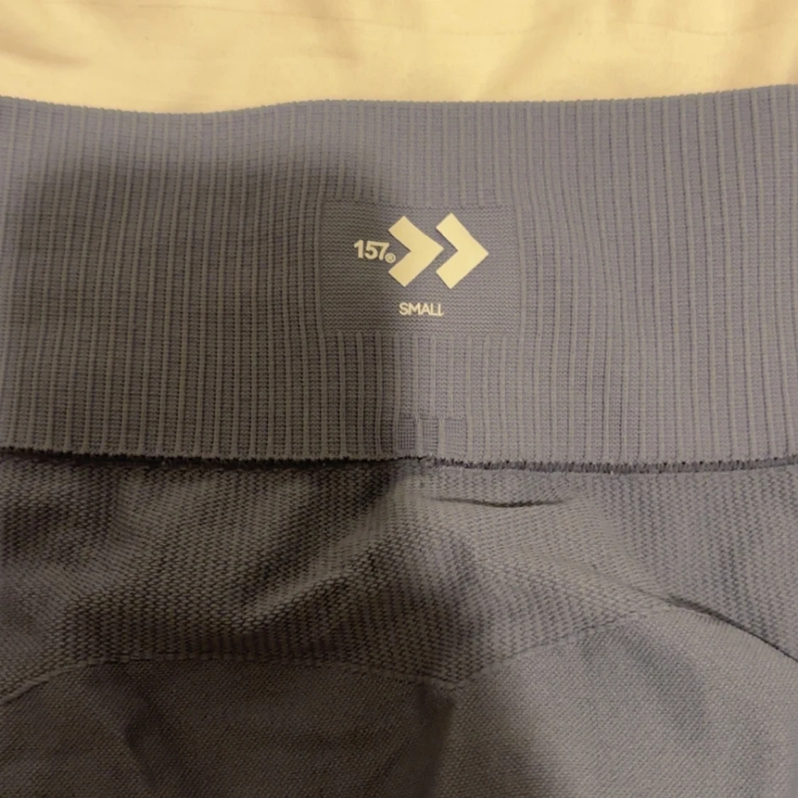 grå/blå träningsshorts - 2