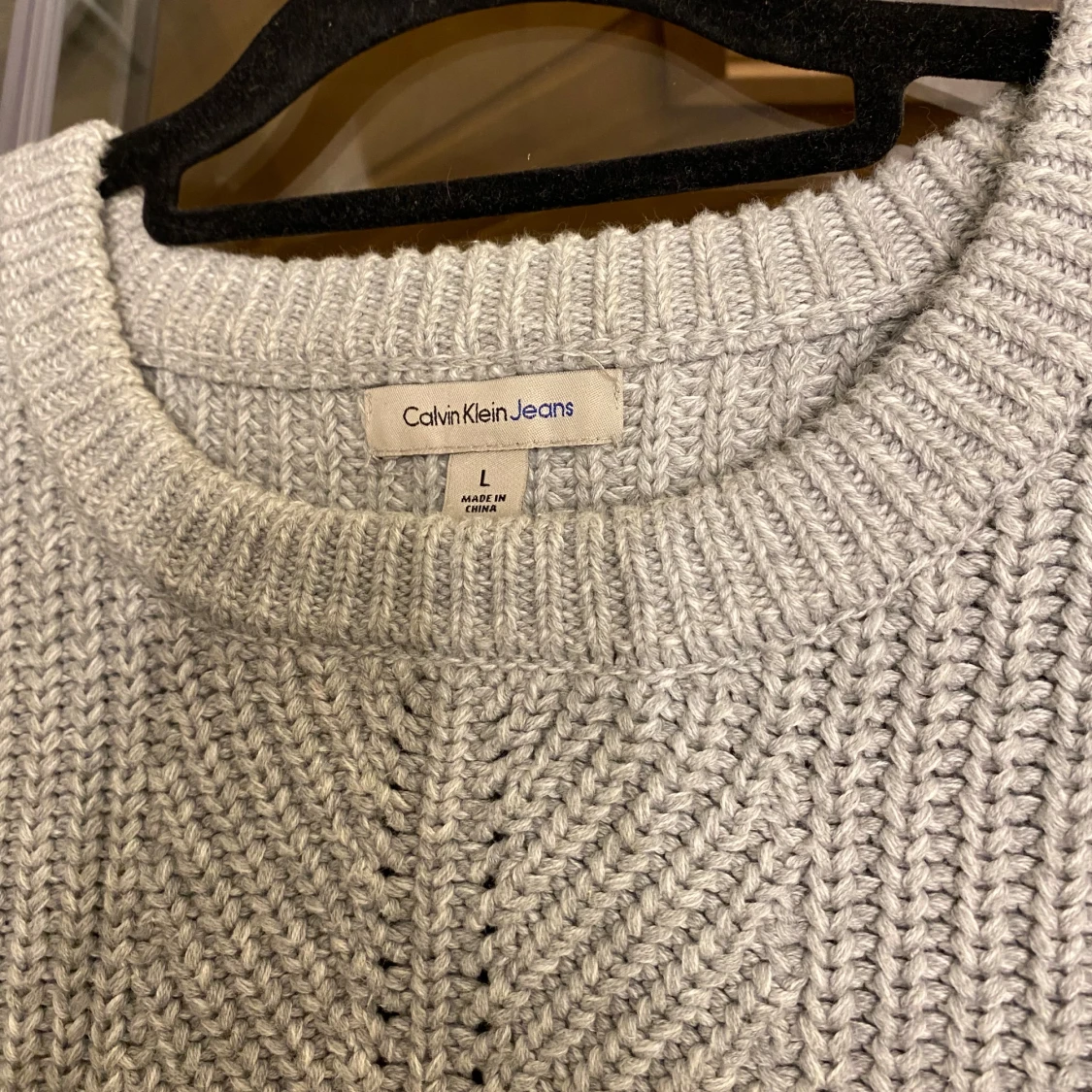 Stickad tröja, calvin klein - 2