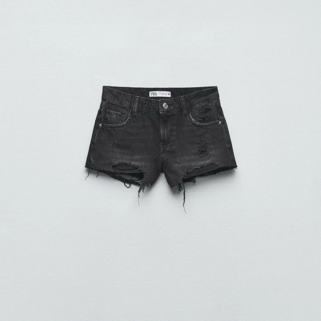 Svarta jeansshorts från Zara