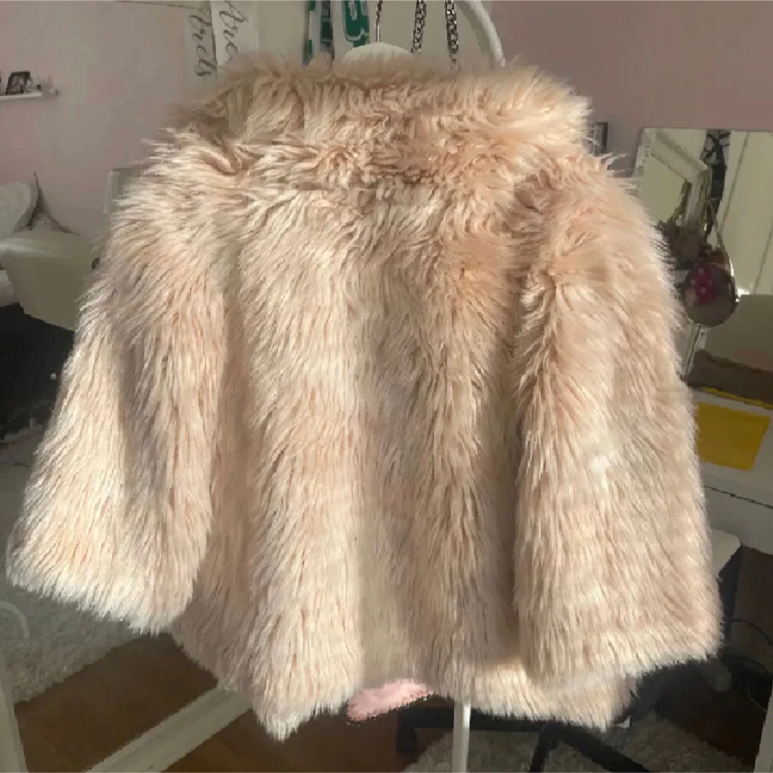 Trekvartsärmad pälsjacka  - 2