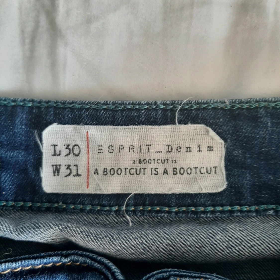 Jättefina lågmidjade bootcut jeans! - 90