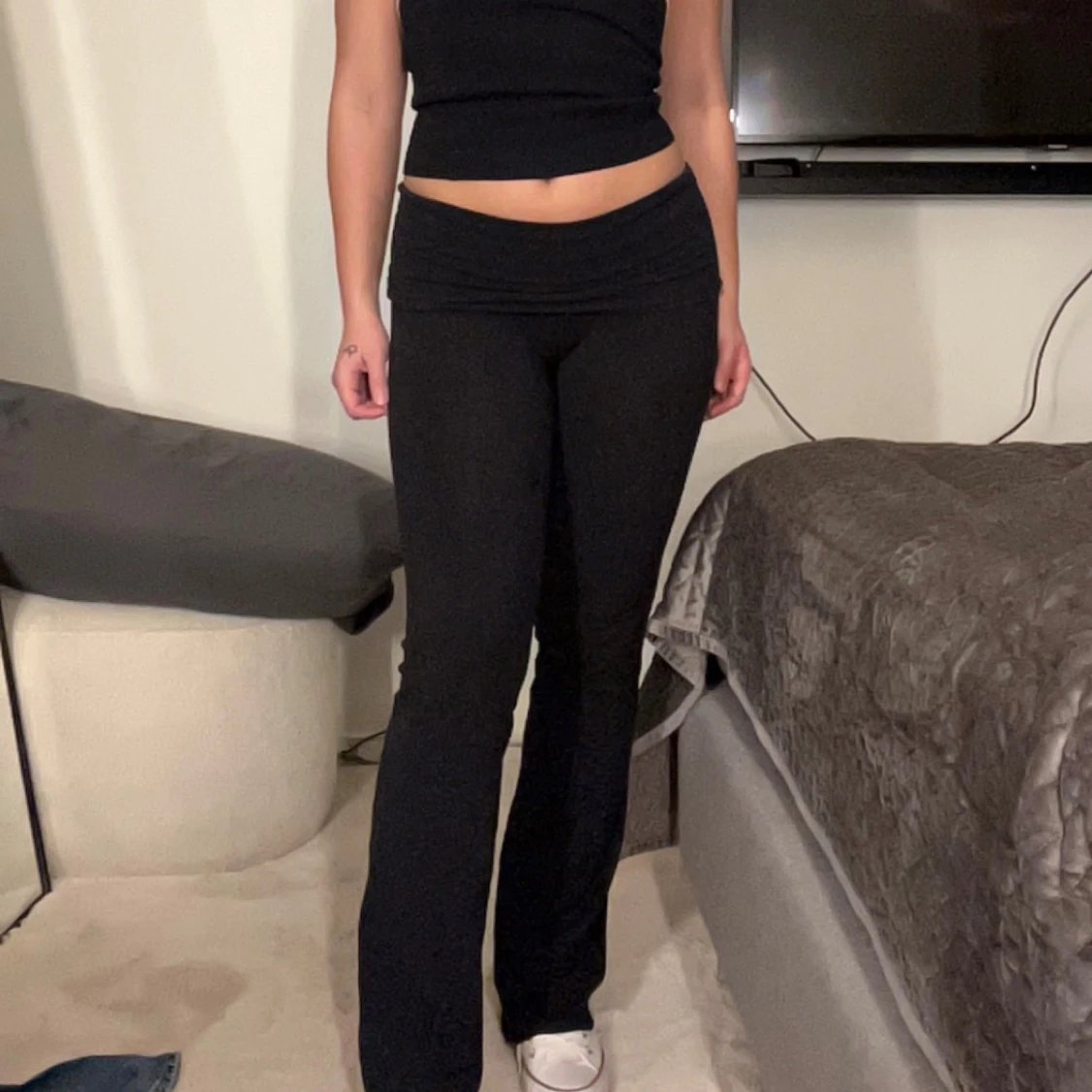 Skims foldover yoga pants 