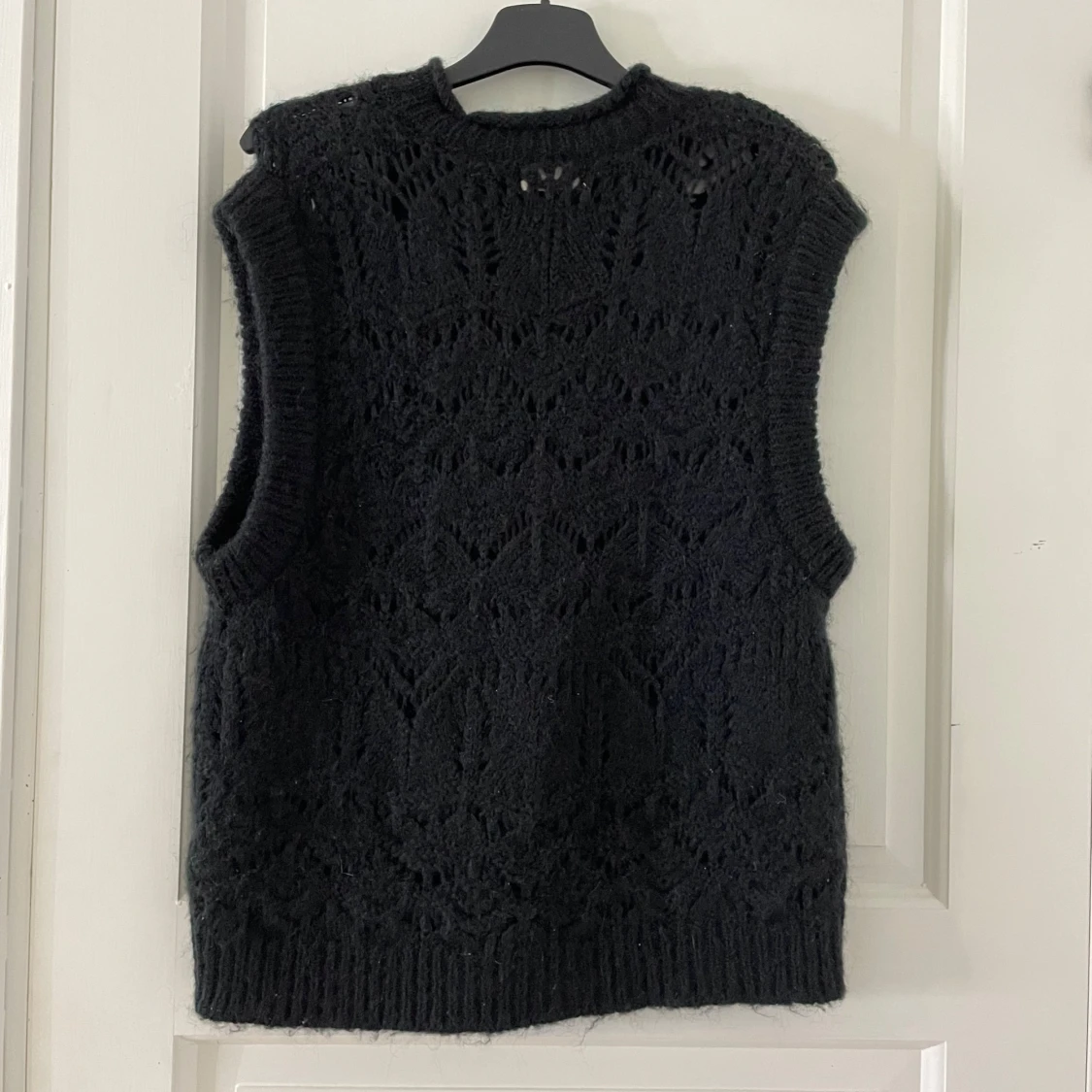 Svart stickad tröja från Object - 1