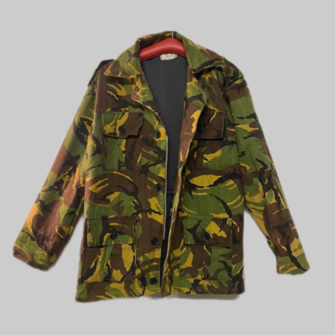 Kamouflage vintage jacka 