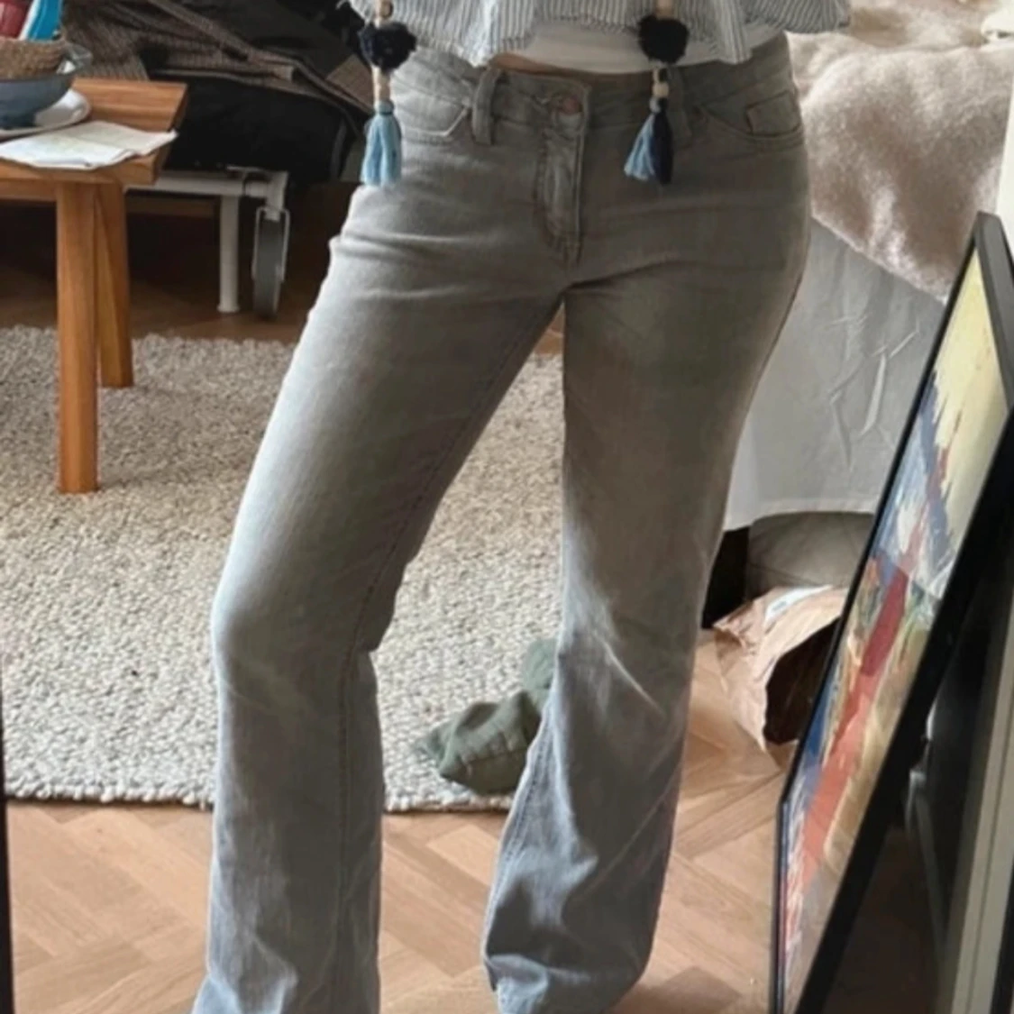 Grå jeans från John Baner - 90