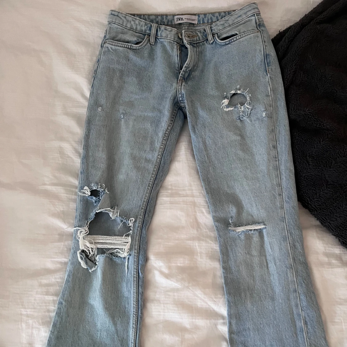 Lågmidjade bootcut jeans  - 92