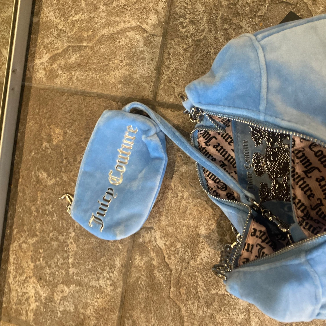 Blå juicy väska - 91