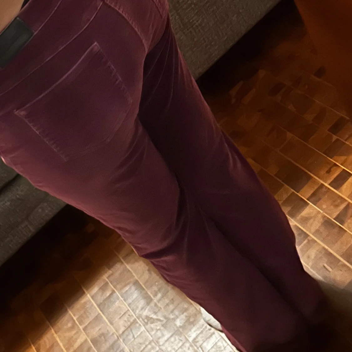 Lågmidjade bootcut jeans  - 92